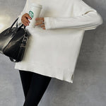 CREAM KNIT SWEATER