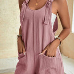 Casual fashion suspenders jumpsuit