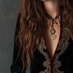 Vintage Baroque Embroidered Velvet Blazer