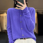 ELEANOR��� - Soft Button-Up Cardigan