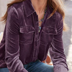 Juliana Velvet Shirt
