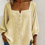 Annika | Stylish Relaxed Button Blouse