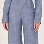 High Waisted Straight Leg Split-Joint Pants Trousers