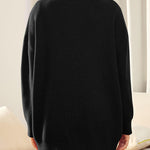 Open Front Oversized Button Lightweight Sweaters V Neck Loose Cardigans Knit Outwear