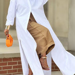 Loose Wide Leg Pleated Pockets Solid Color Pants