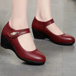 Heather | Elegant Half Shoes with Medium Heel