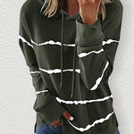 Loose T Shirt Fall Casual Hooded Tops