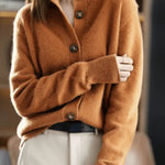 Ivanna | Retro-Style Cashmere Cardigan