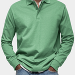 Harold | Long-Sleeve Knit Polo