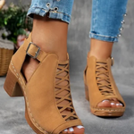 Aubrey™ | Elegant Wedge Sandals