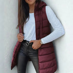 Charlie | Casual Sleeveless Hooded Puffer Vest