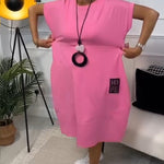Gloria | Stylish Short Sleeved Dress