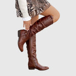 Hailey | Elegant Knee-High Leather Boots
