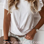 Margovil O Neck Short Sleeve Basic T-shirt