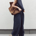 Sleeveless Tank Top and Wide-leg Pants Two-piece Set