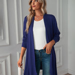 Nadorine Women's Cable Knit Oversized Dressy Cardigan Jackets Long Sleeve Cardigan Sweaters