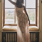Hannah Stanhope | Butterfly Lace Maxi Dress For Women