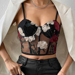 Floral Bralet Crop Tank
