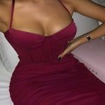 Halterneck Bodycon Mini Dress