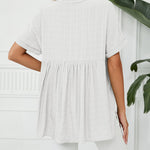 V Neck Blouse Elegant Casual Short Sleeve V Neck T-Shirt
