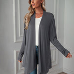 Nadorine Women's Cable Knit Oversized Dressy Cardigan Jackets Long Sleeve Cardigan Sweaters