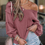 Overside Off the Shoulder Sweatshirt