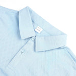 KZZ Men's Solid Polo Shirt & Drawstring Waist Shorts Set