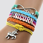 Unicorn Decor Layered Bracelet