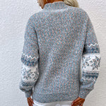 Half Turtleneck Christmas Sweater