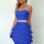 Nadorine Embellished Tassel Dress
