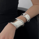 Irregularity Geometric Solid Color Bracelet Accessories