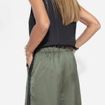 Two-Piece Set Long Sleeve Lapel Leisure Blazers Plain Wide Leg Pants Suits