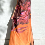 Fashion Strapless Printed Dress