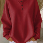 Olivia | Casual sweatshirt with collar