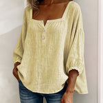 Annika | Stylish Relaxed Button Blouse