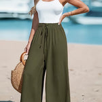 Brianna | Casual High-Waisted Wide-Leg Pants