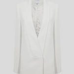 Cape Loose Solid Color Split-Joint V-Neck Blazer