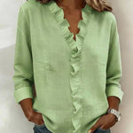 Chloe | Lightweight V-Neck Blouse