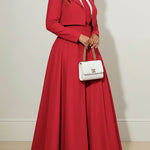 Long Sleeves Skinny Solid Color Notched Collar Blazer Outerwear