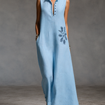 Denise - Cinched Waist Maxi Dress