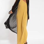 Elegant Solid Color Sleeveless Cardigan