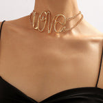 Chains Geometric Hollow Necklaces Accessories