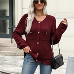 Zeagoo Womens Knit Cardigan Sweaters Button Down Shirts
