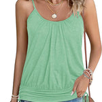Nadorine Tank Top Women's Summer Tops Spaghetti Tops (DE Only)