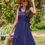 Nadorine Women Summer Dresses Sleeveless Casual Tank Dress