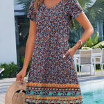 Zeagoo Womens Summer A-Line Flowy Dress with Pockets