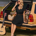 Nadorine Summer Dress Women's Short Sleeve Dresses (DE Only)
