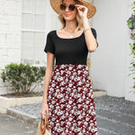 Nadorine Summer Dress Women's Dresses Short Sleeve Dress (DE Only)