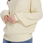 Zeagoo Women's Turtleneck Pullover Elegant Knitted Jumper (DE Only)