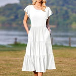 Nadorine Summer Dress Women's Dresses Short Sleeve Dress (DE Only)